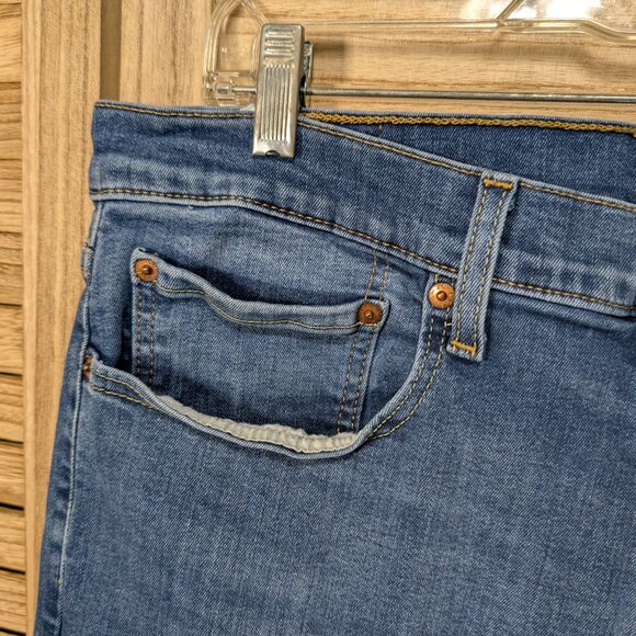 Levi's 502 Classic Blue Denim Jeans Size 36x34 - Picture 5 of 10